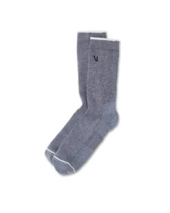V1 Crew Sock | Azure Heather