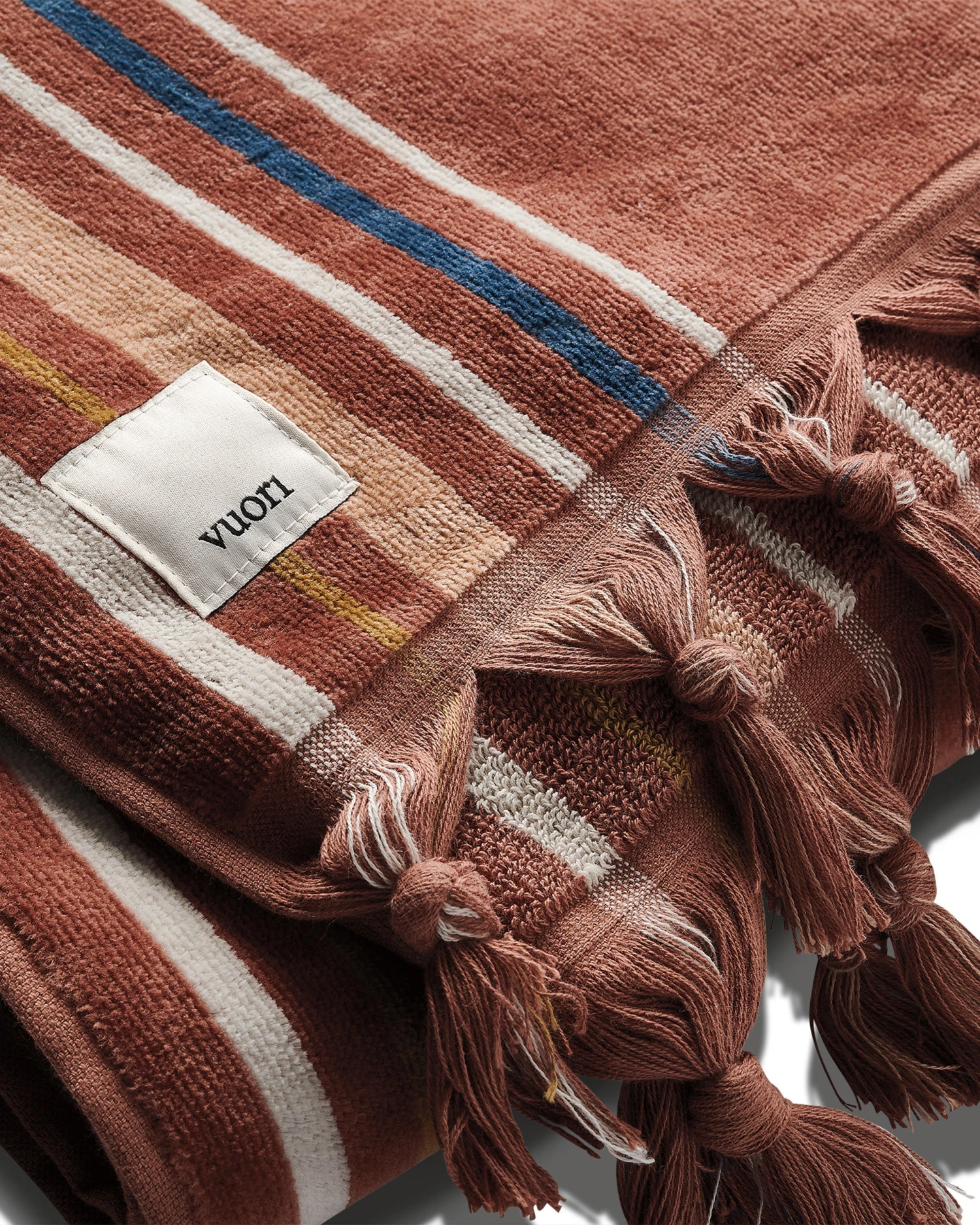 Fringe Towel | Terracotta - Image 2