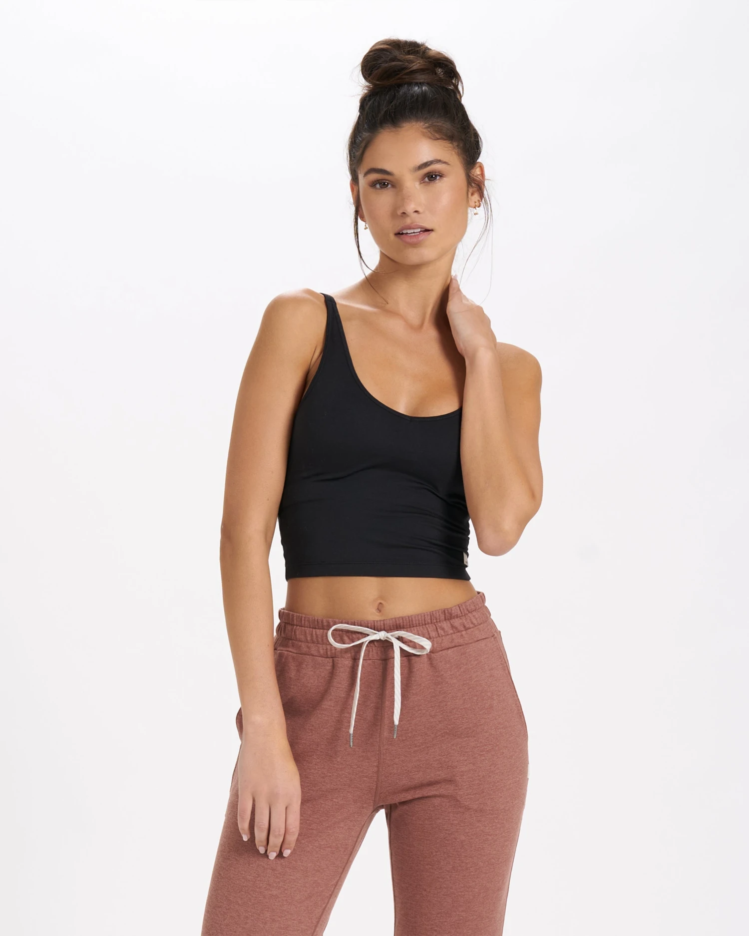 Halo Performance Crop | Black - Image 2