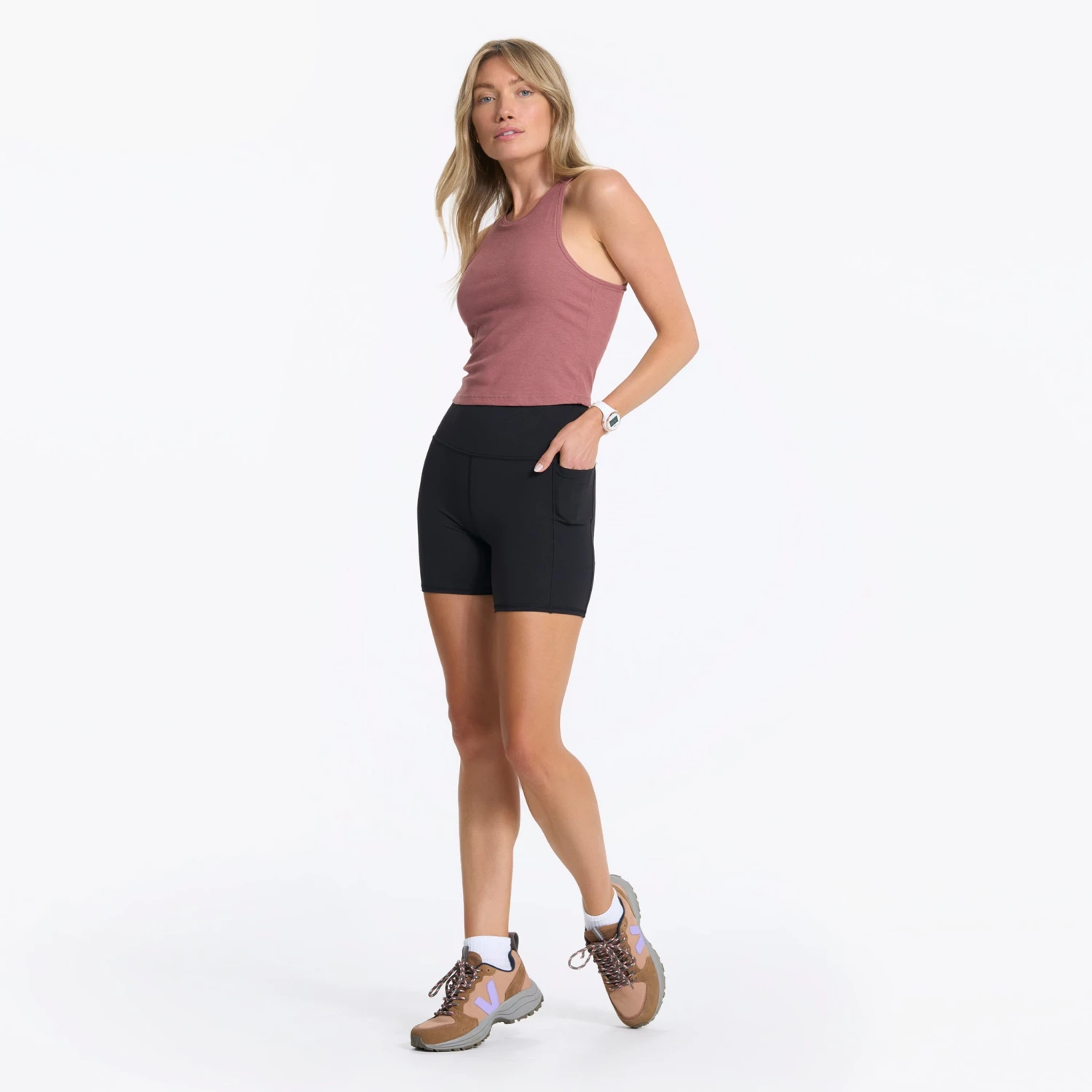 Pose Plyo Tank | Rosewood Heather - Image 4