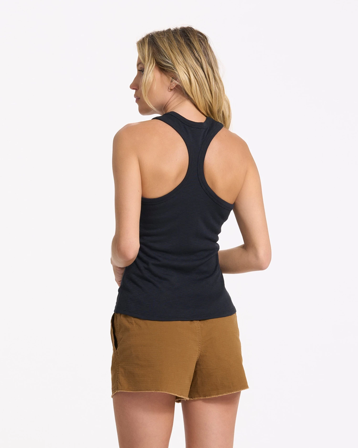 Sunrise High Neck Tank | Black - Image 3