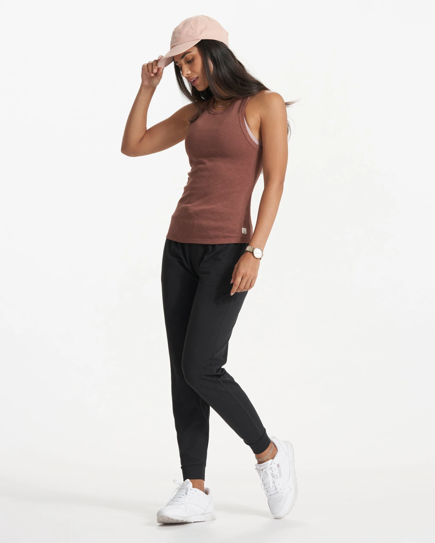 Sunrise High Neck Tank | Hazelnut - Image 6