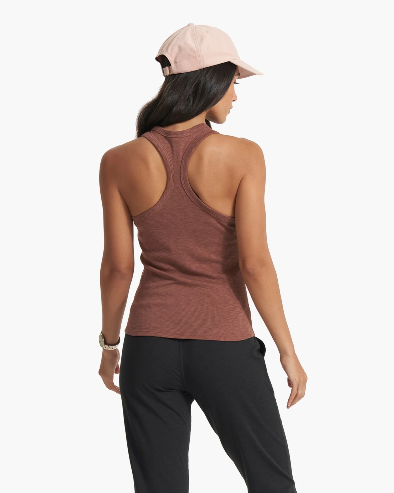 Sunrise High Neck Tank | Hazelnut - Image 4