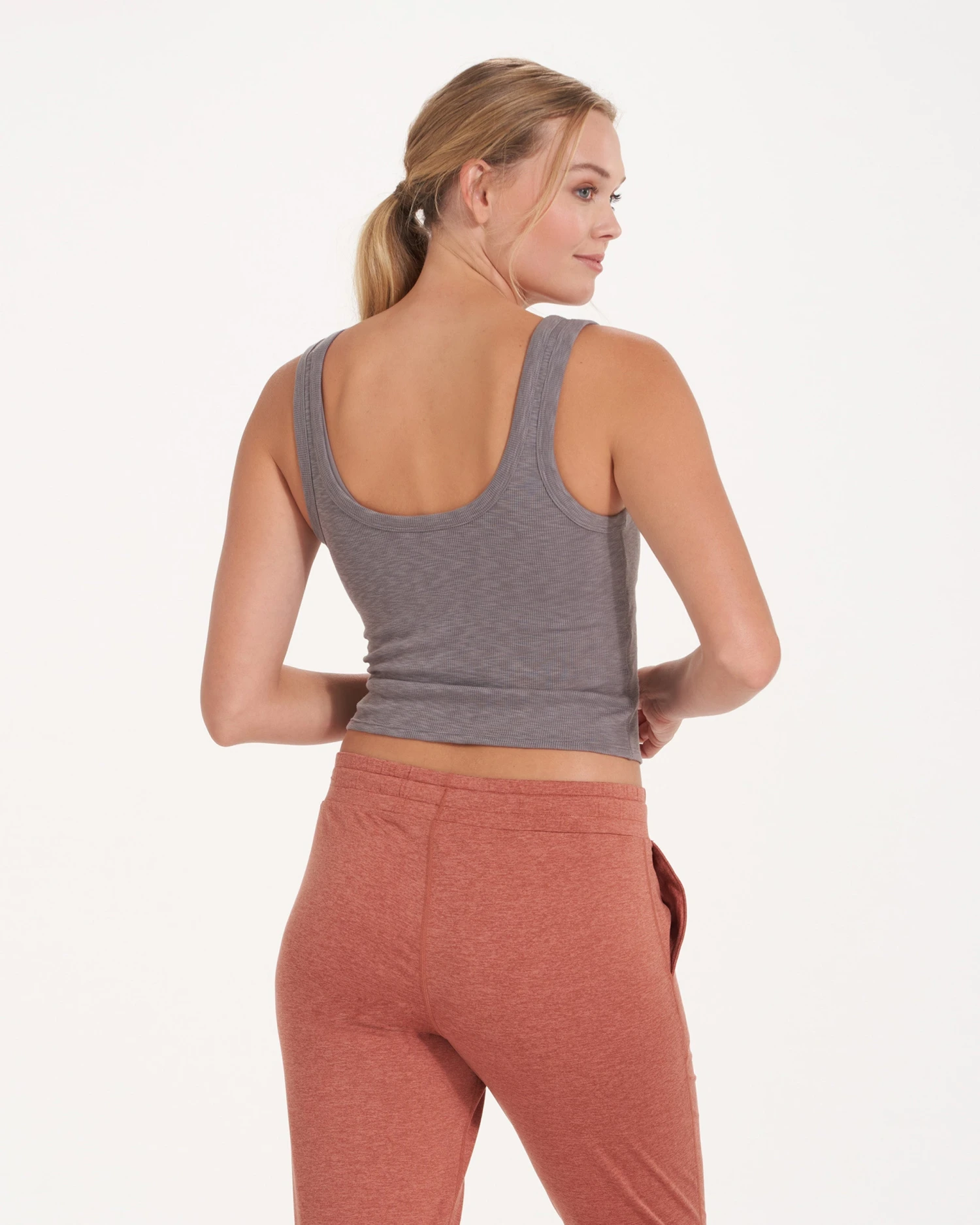 Sunrise Crop Tank | Smoke - Image 3