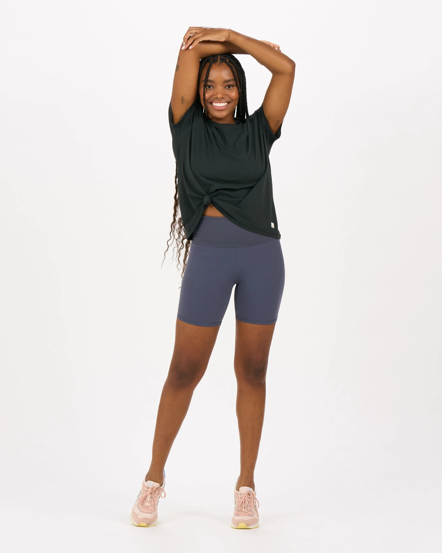 Feather Tee | Washed Black - Image 4