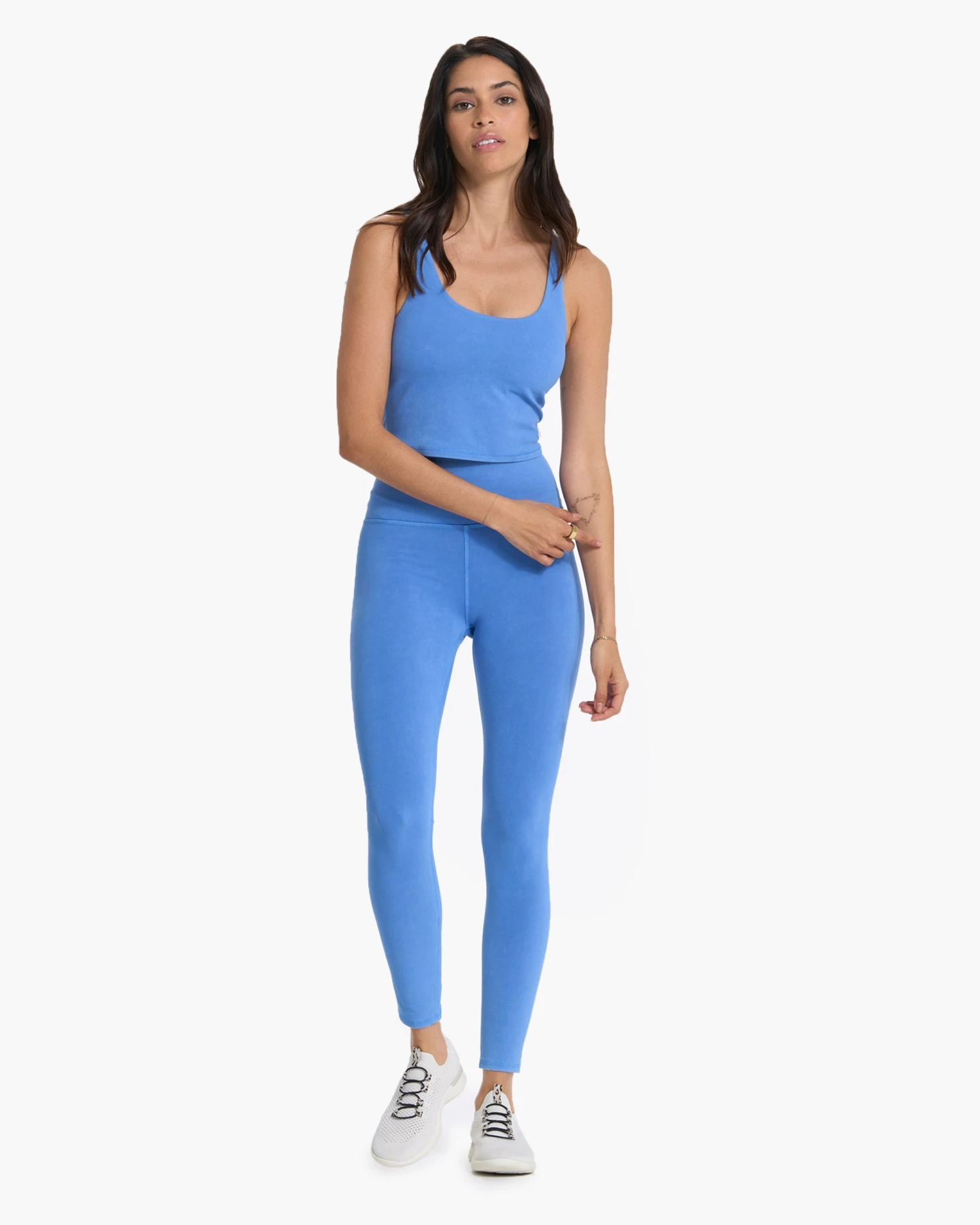 Washed Daily Crop | Washed Cerulean - Image 5