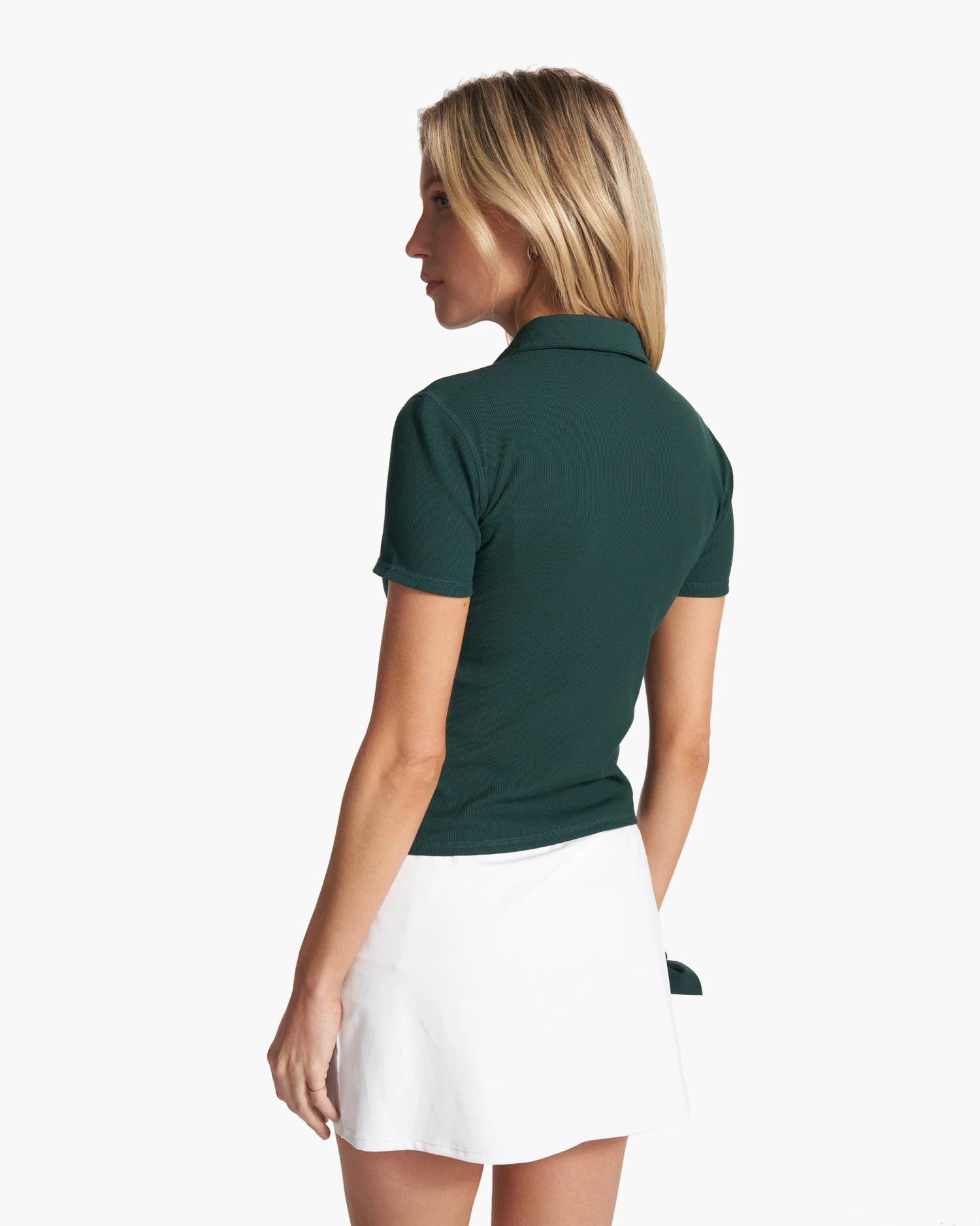 Pose Fitted Polo | Grass - Image 2