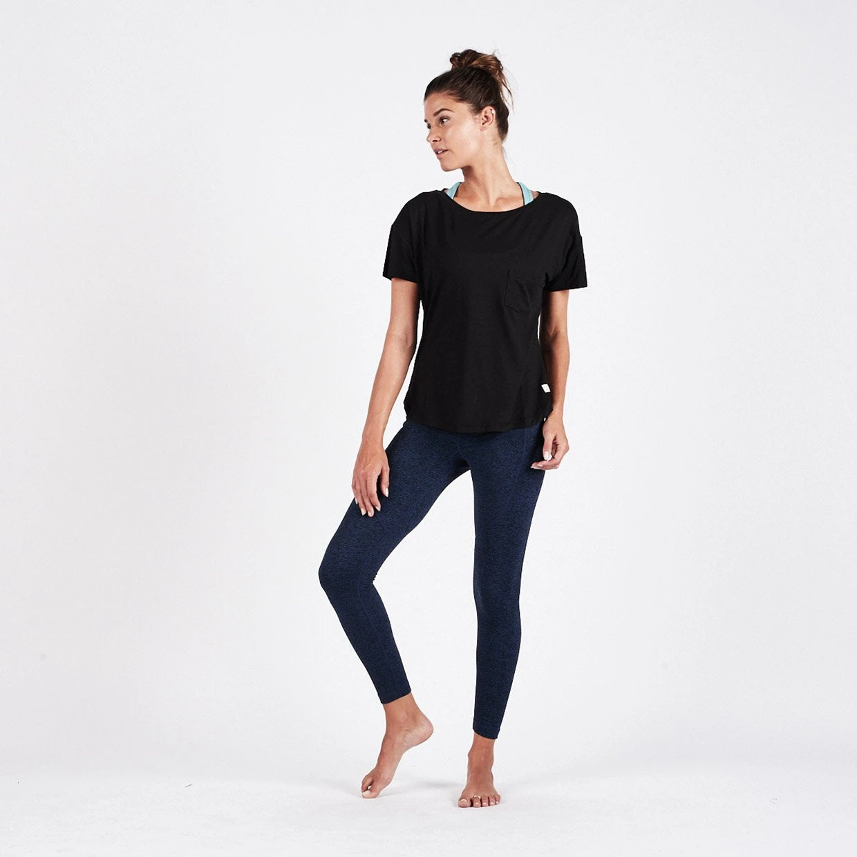 Lux Performance Tee | Black - Image 3