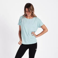 Lux Performance Tee | Glacier Heather