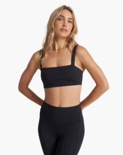 Evolve Square Neck Bra | Black