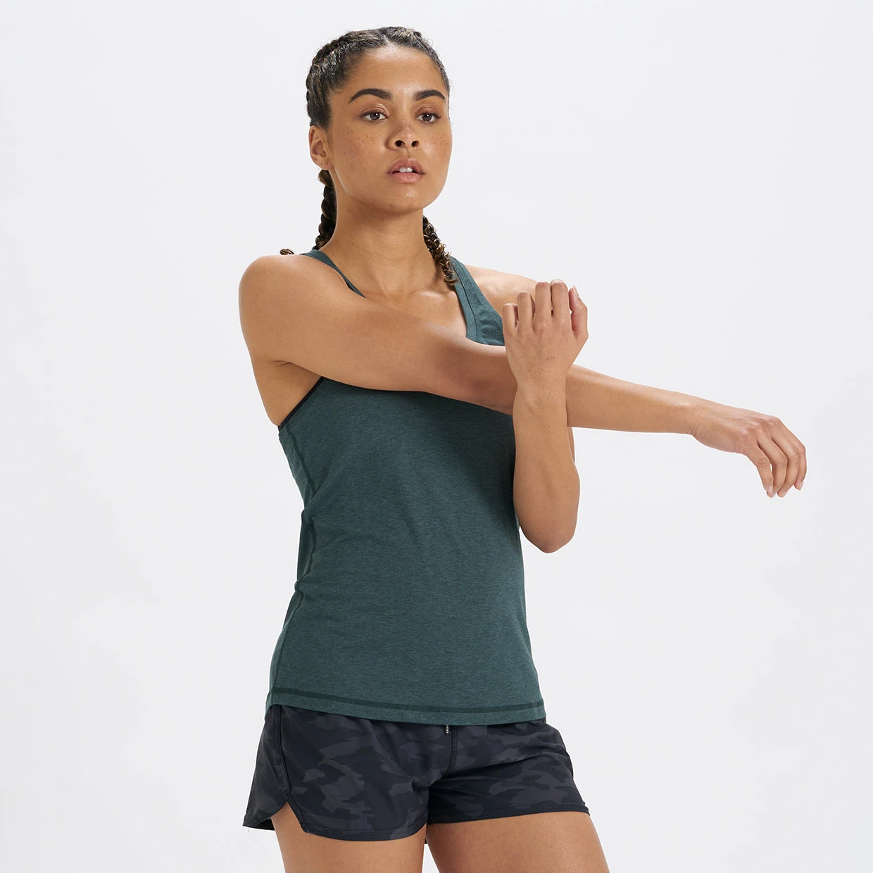 Lux Performance Tank | Beryl Heather - Image 2