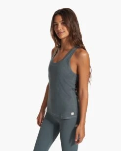 Lux Performance Tank | Cape Heather