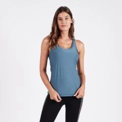 Lux Performance Tank | Tide Heather