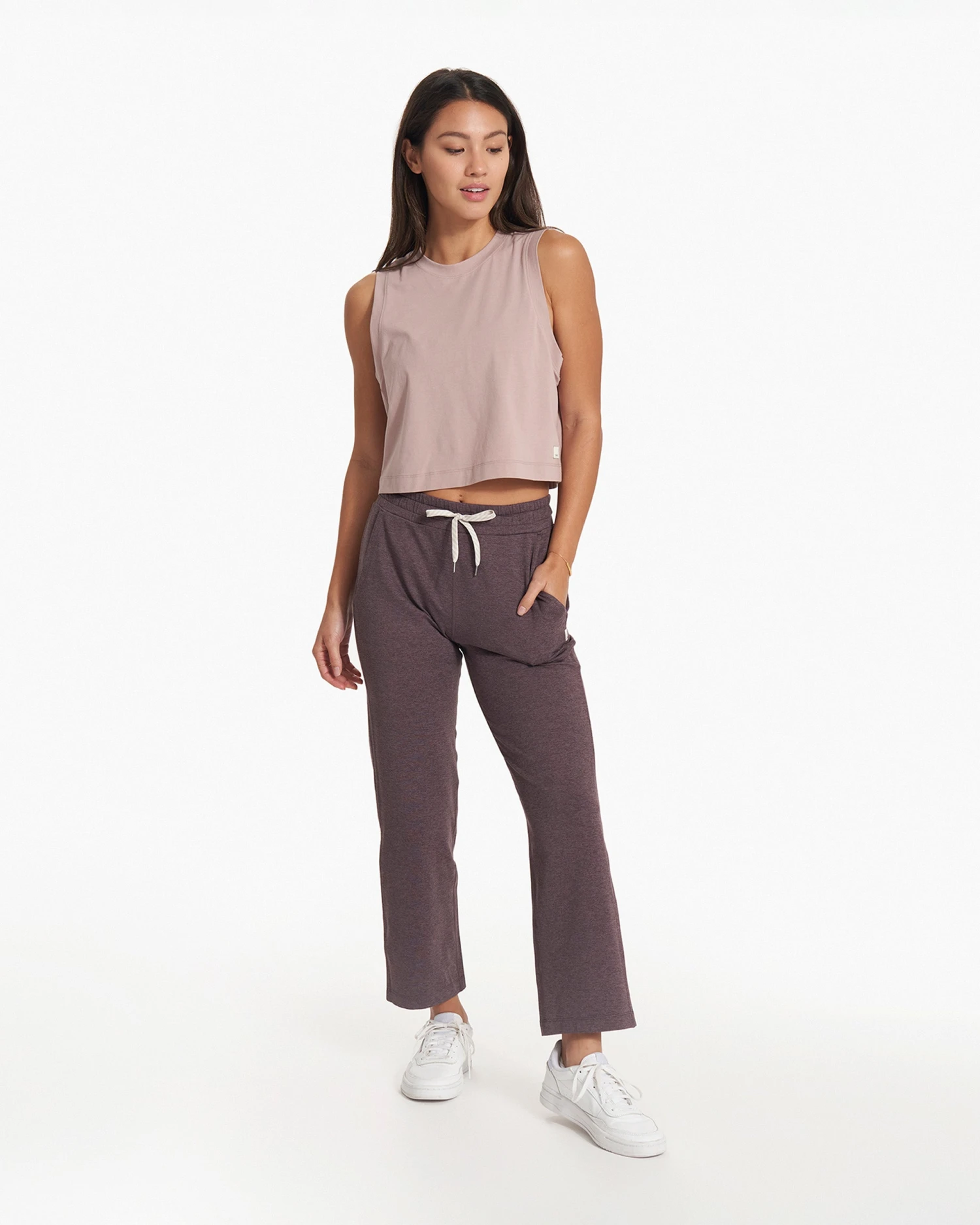 Feather Crop Tank | Umber - Image 4