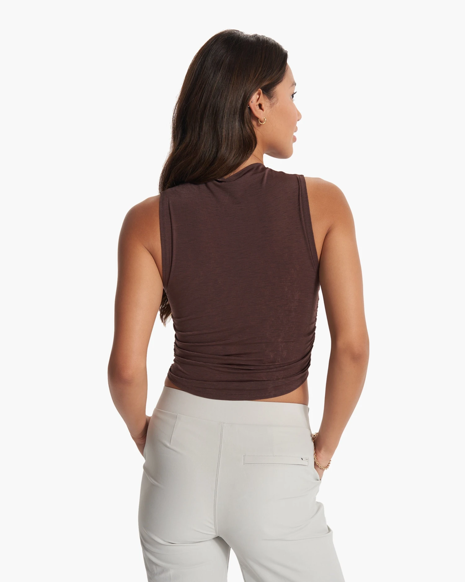 Westerlies Mock Tank | Mahogany - Image 3