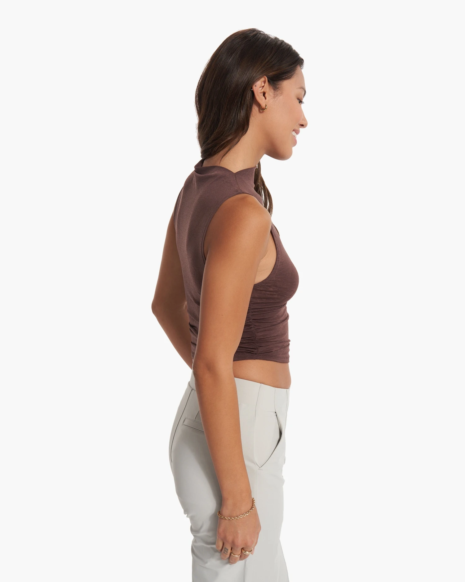 Westerlies Mock Tank | Mahogany - Image 2