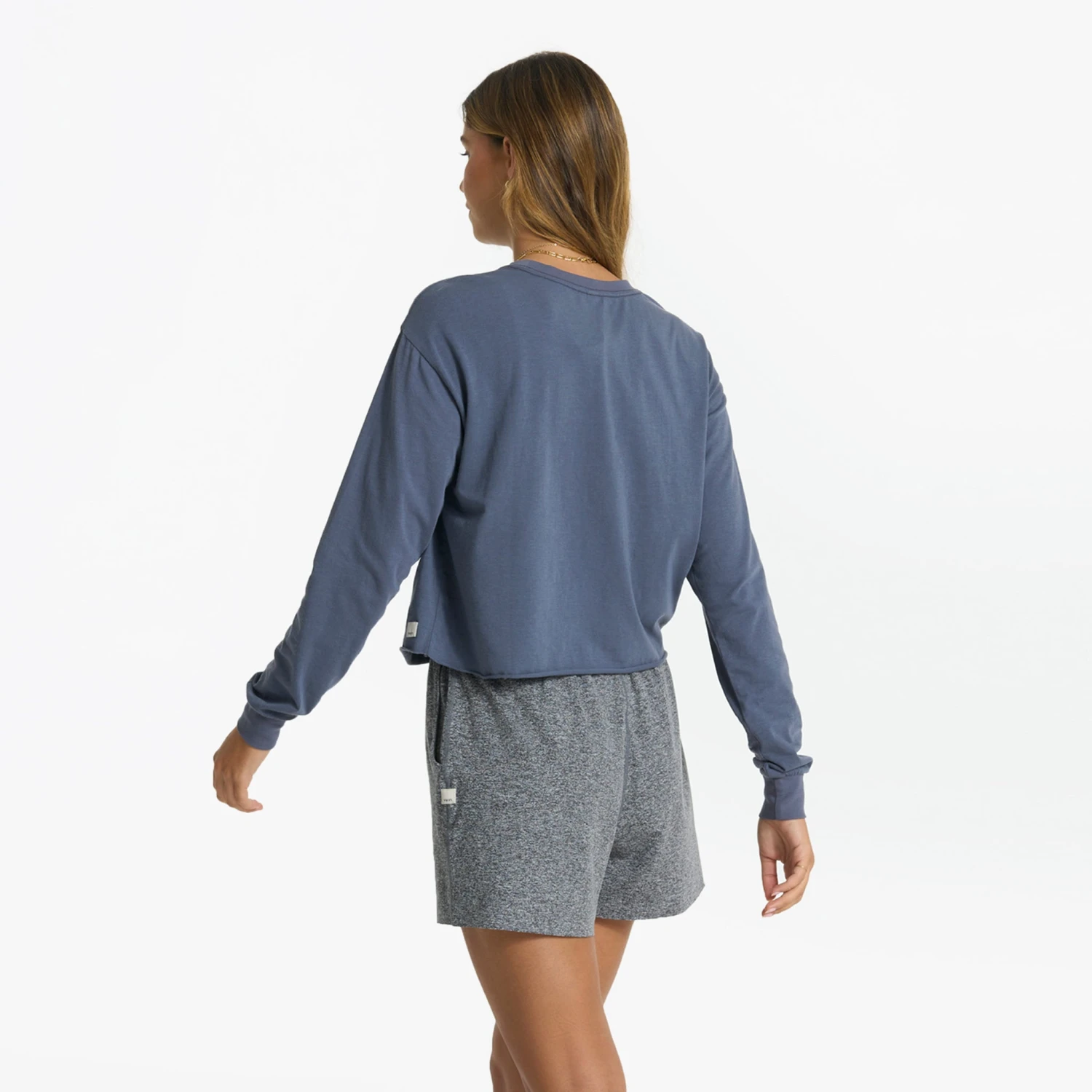 Long-Sleeve Coast Tee | Azure - Image 3