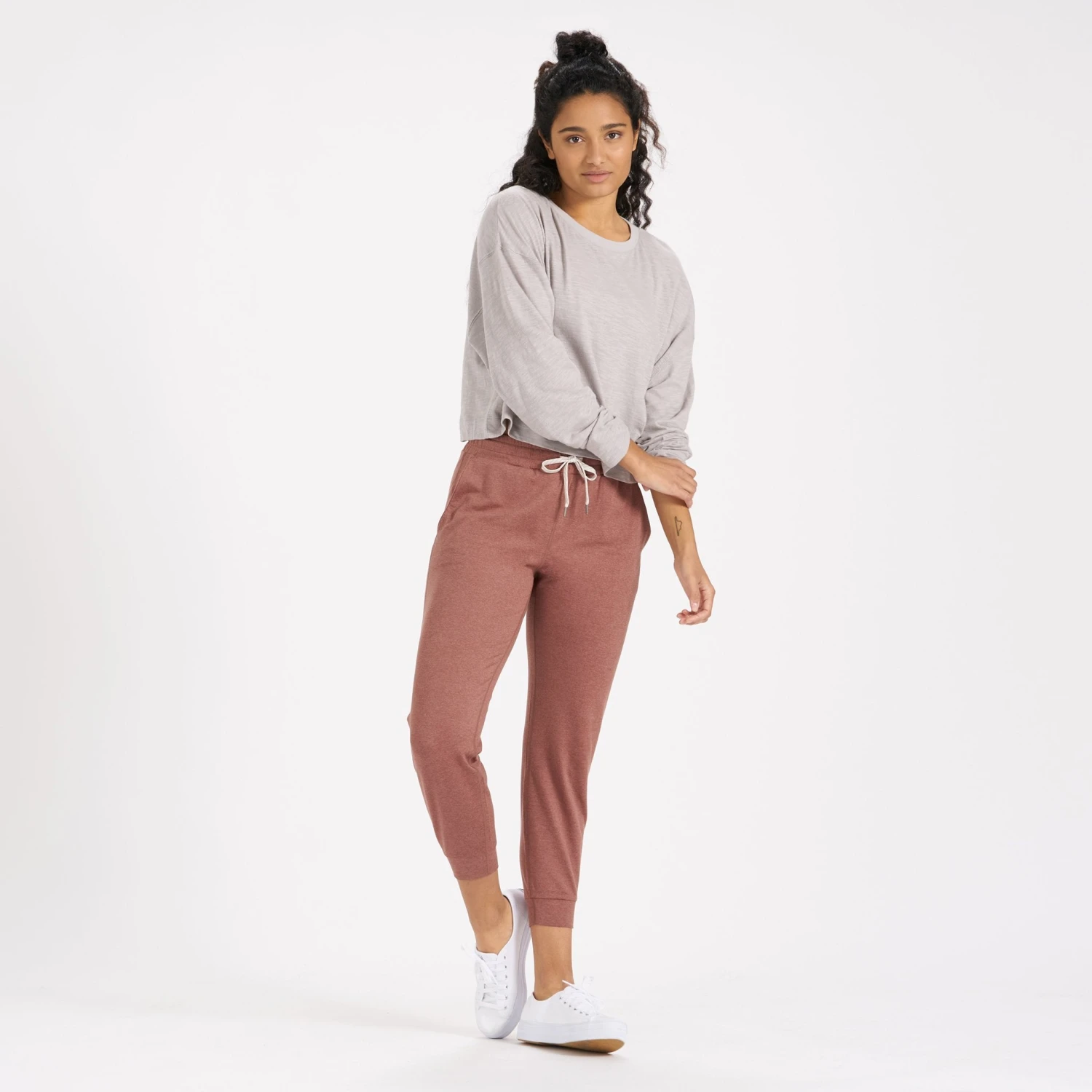 Long-Sleeve Sundown Tee | Fog - Image 4