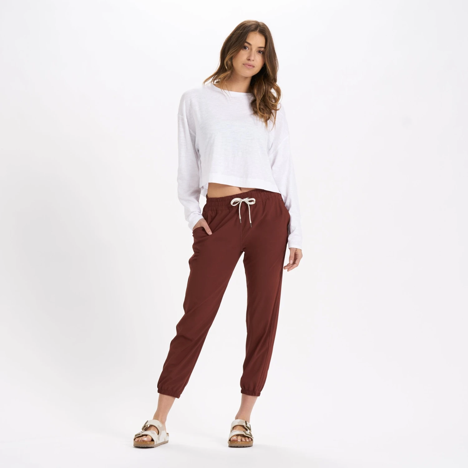 Long-Sleeve Sundown Tee | White - Image 4