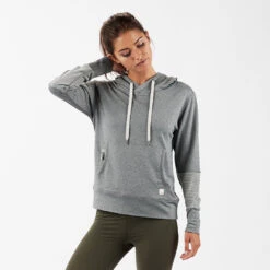 Cloudline Performance Hoodie | Heather Grey