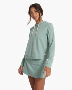 Halo Essential Hoodie | Celery Heather