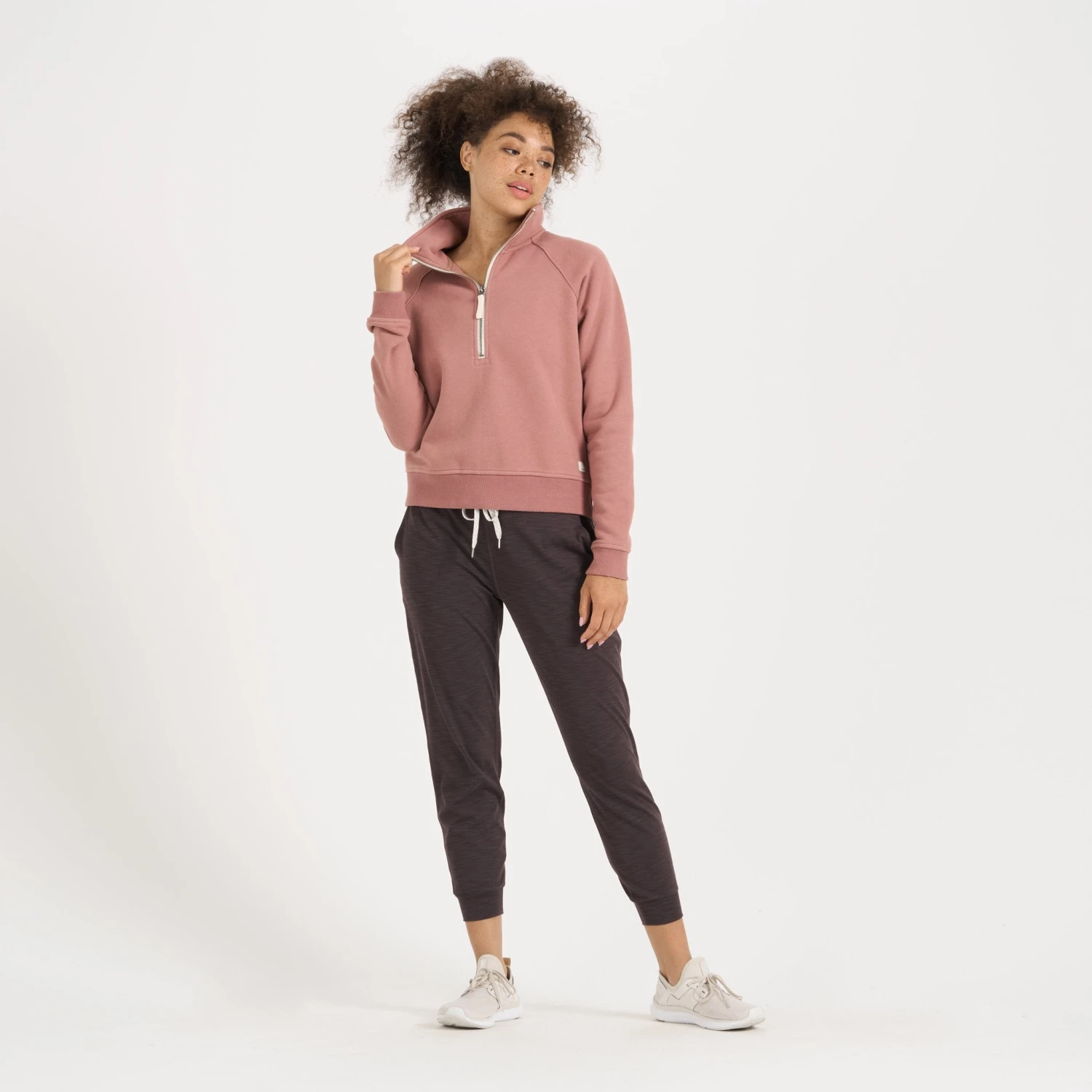 Restore Half Zip | Light Terracotta - Image 4