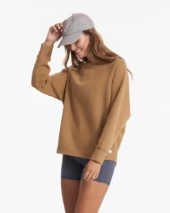 Restore Oversized Crew | Wheat