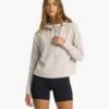 Vista Half Zip Hoodie | Oyster Heather