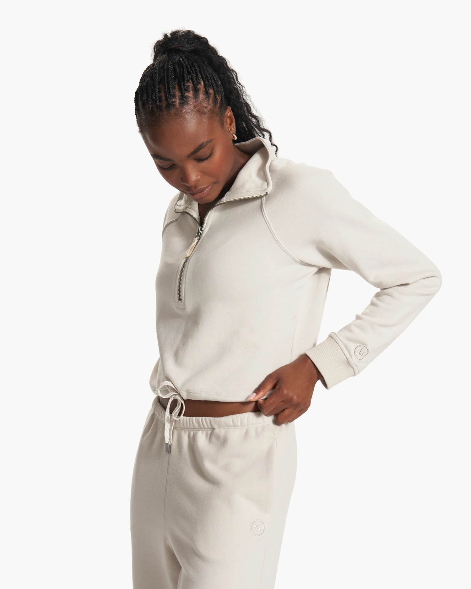 Sedona Half Zip | Salt - Image 2