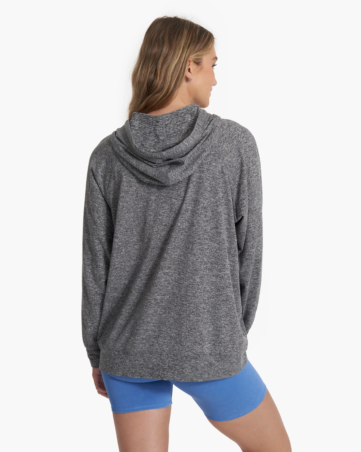 Halo Oversized Hoodie | Heather Grey - Image 3
