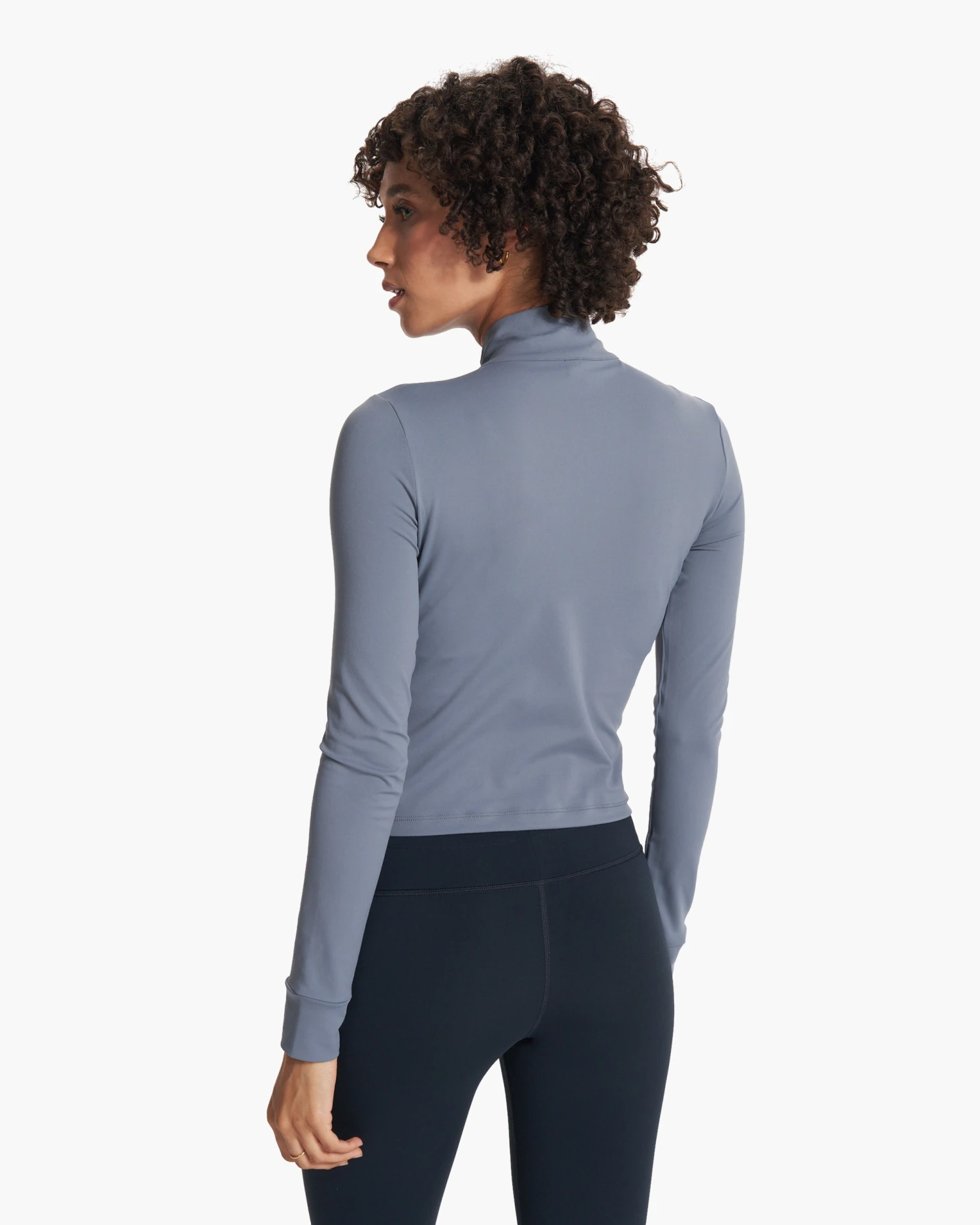 Studio Half Zip | Light Azure - Image 4