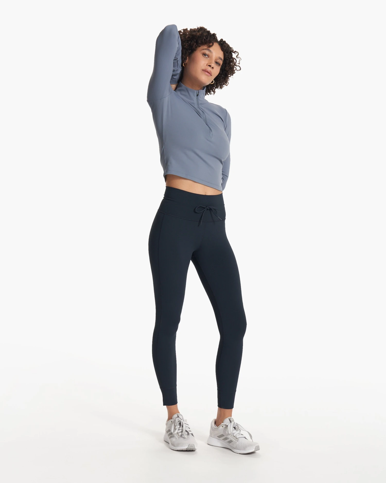 Studio Half Zip | Light Azure - Image 5