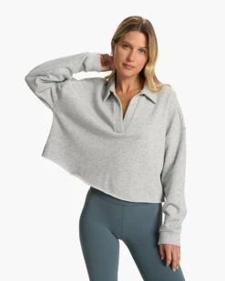 Sedona Polo | Light Heather Grey