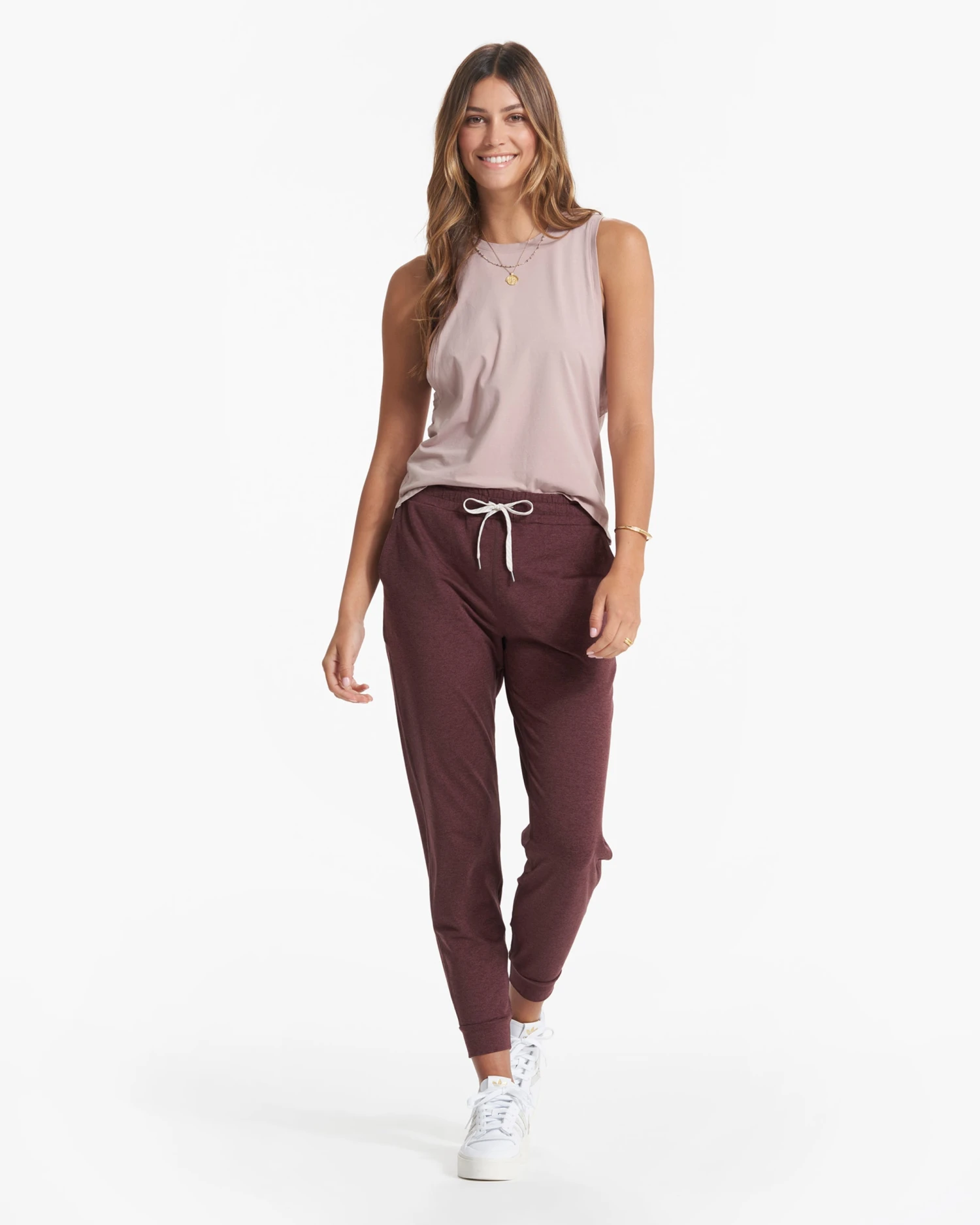 Performance Jogger - Long | Ruby Heather - Image 5