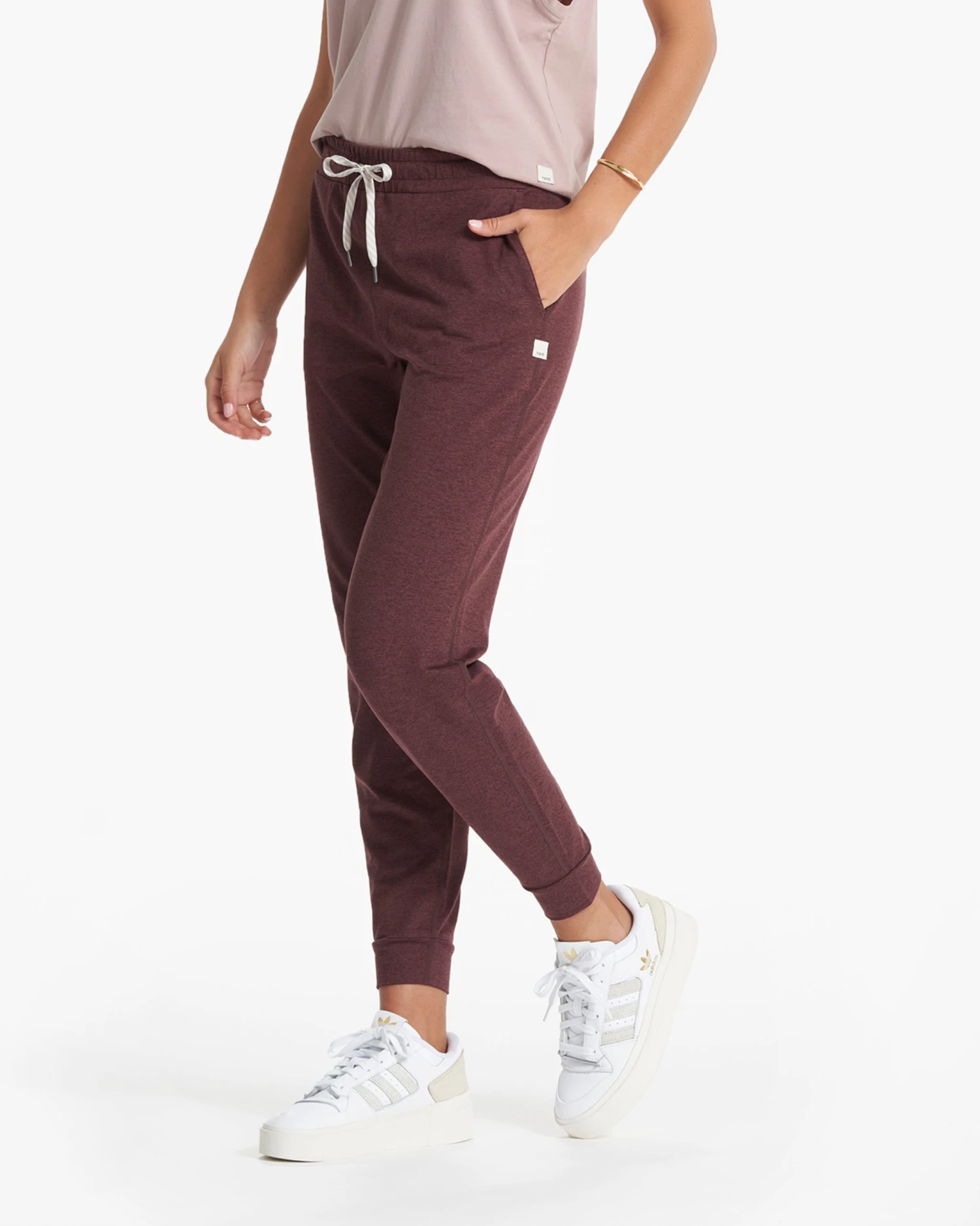 Performance Jogger - Long | Ruby Heather - Image 2