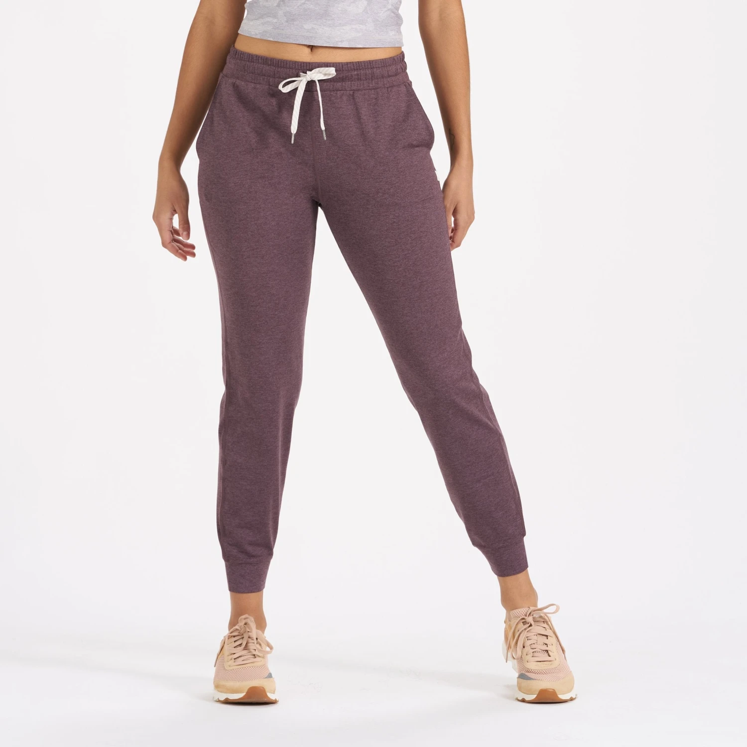 Performance Jogger - Long | Smoked Plum Heather - Image 3