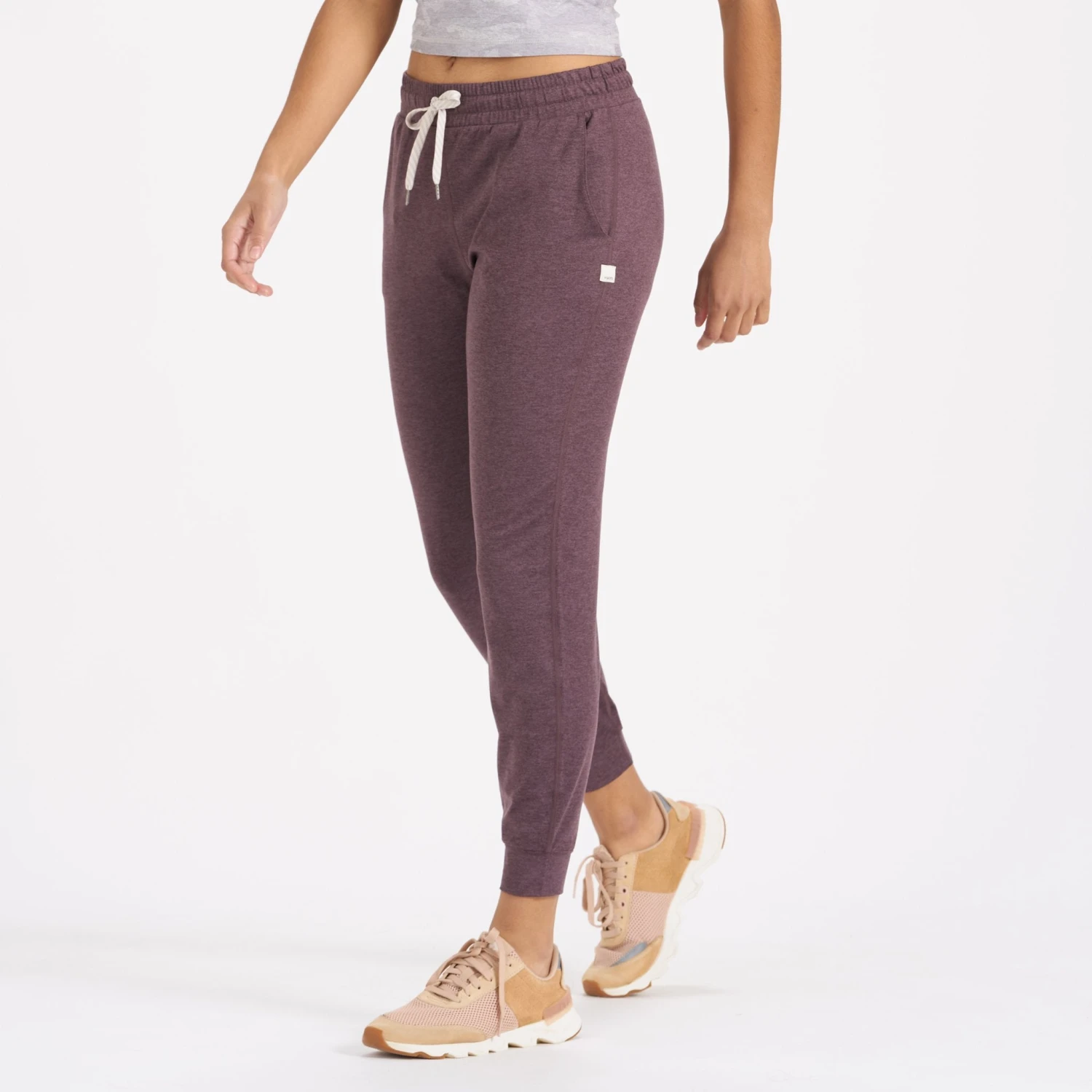 Performance Jogger - Long | Smoked Plum Heather