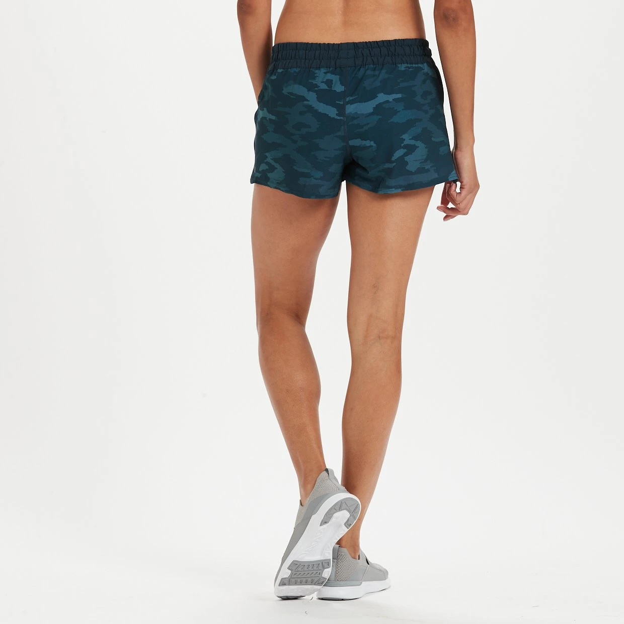 Clementine Short | Indigo Watercolor Camo - Image 3