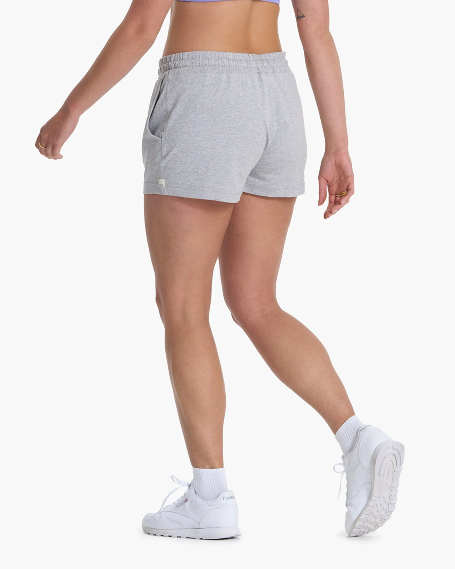 Halo Performance Short | Pale Grey Heather - Image 2