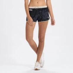 Tavi Short | Charcoal Big Flower