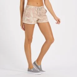 Womens Ripstop Short | Pink Salt Rainforest