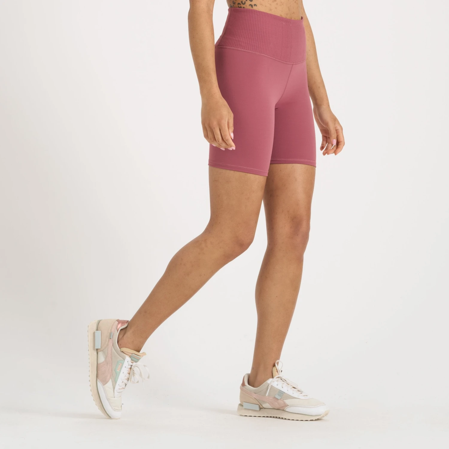 Rib Studio Short | Desert Rose - Image 3