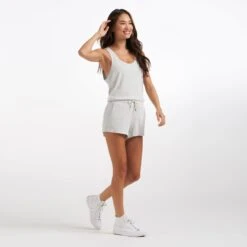 Torrey Romper | Light Heather Grey