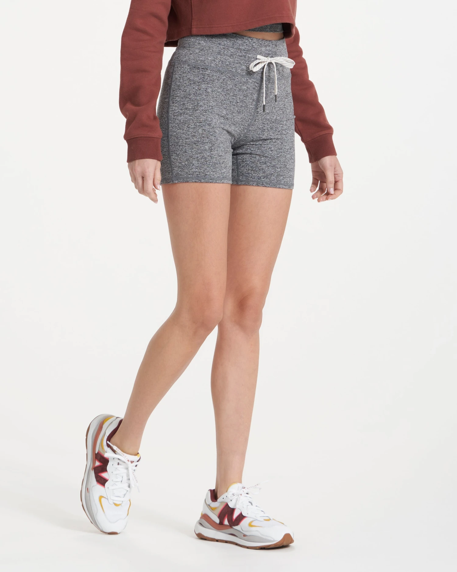 Halo Vintage Short | Heather Grey - Image 7