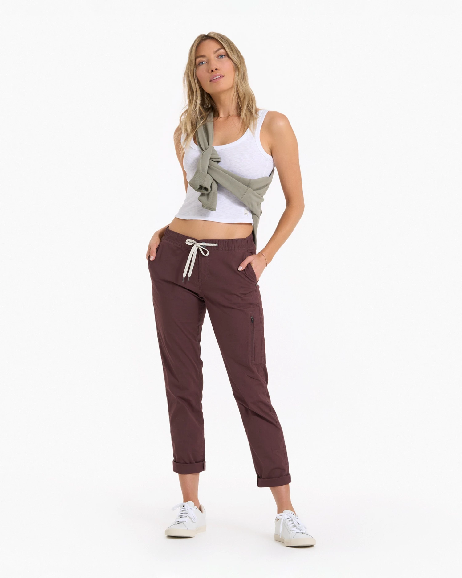 Womens Ripstop Pant | Chestnut - Image 8