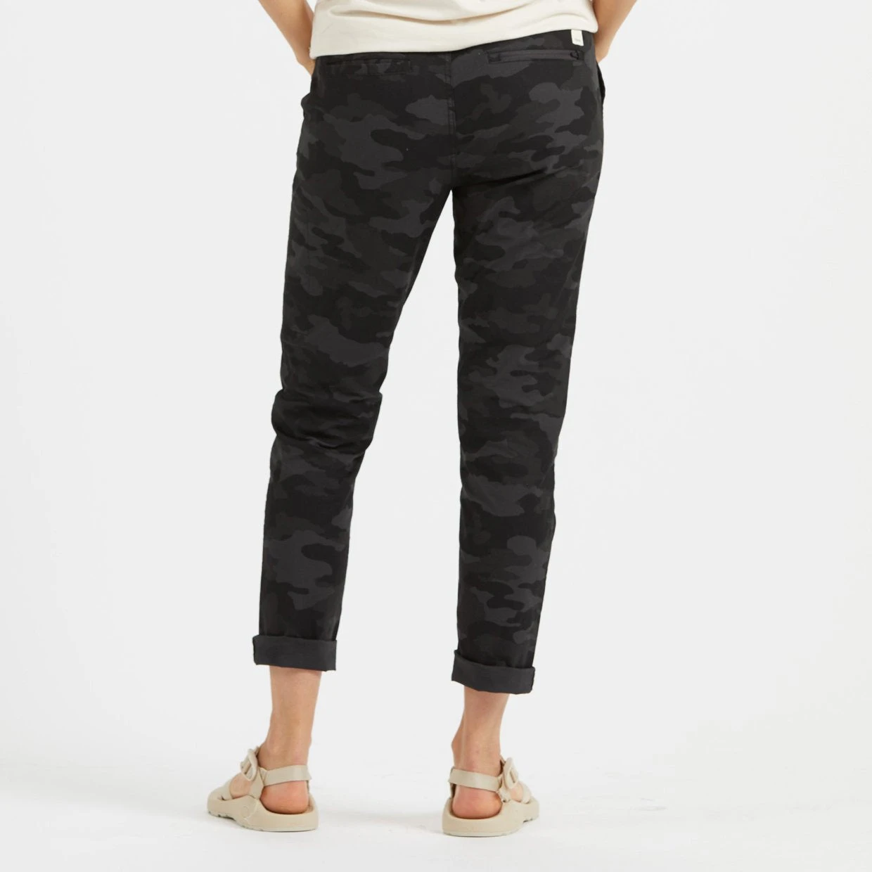 Womens Ripstop Pant | Black Camo - Image 3