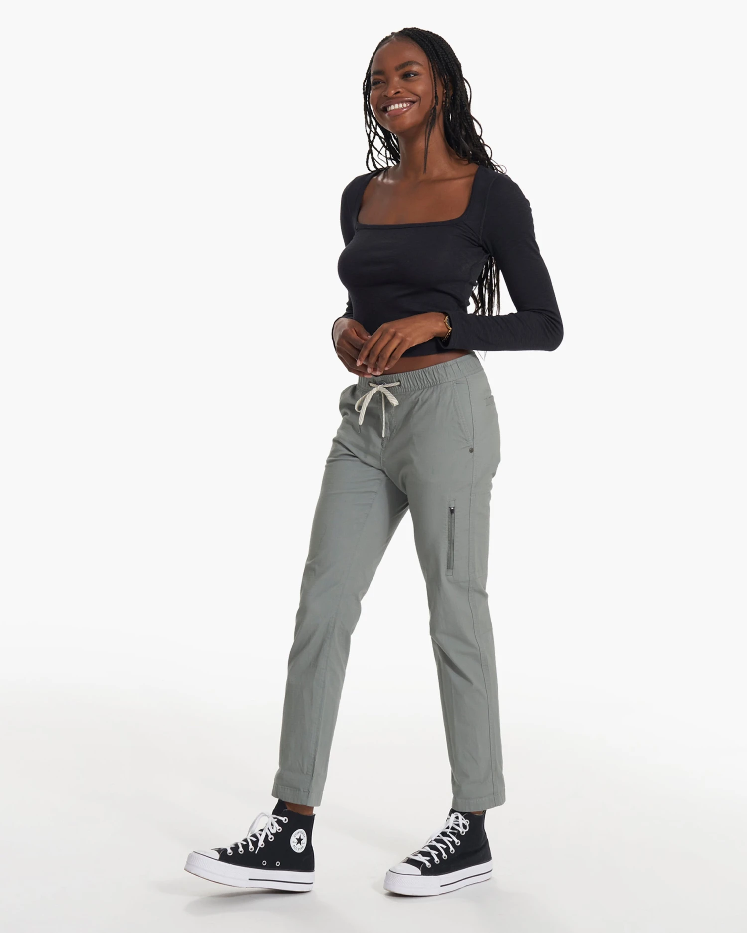 Womens Ripstop Pant | Stormy - Image 4
