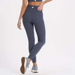 Rib Studio Legging | Azure