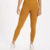 Rib Studio Legging | Dark Golden