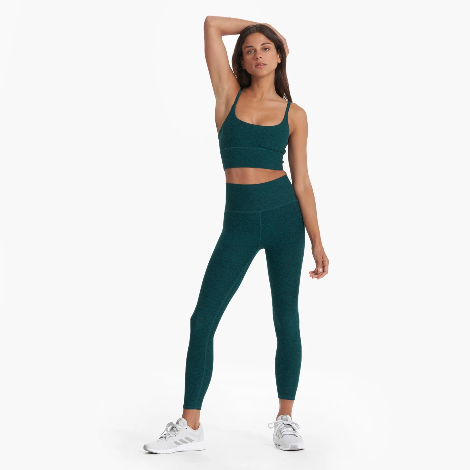 Clean Elevation Legging-Short | Jade Heather - Image 7